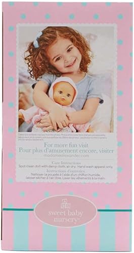 Miniatura 10 de Madame Alexander Sudadera con capucha rosa para bebé Cuddles