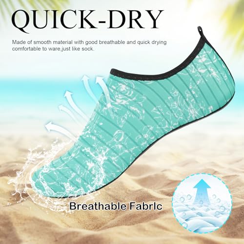 Water Shoes for Women Men Slip-on Barefoot Aqua Yoga Socks for Swim Pool Beach Surf River2