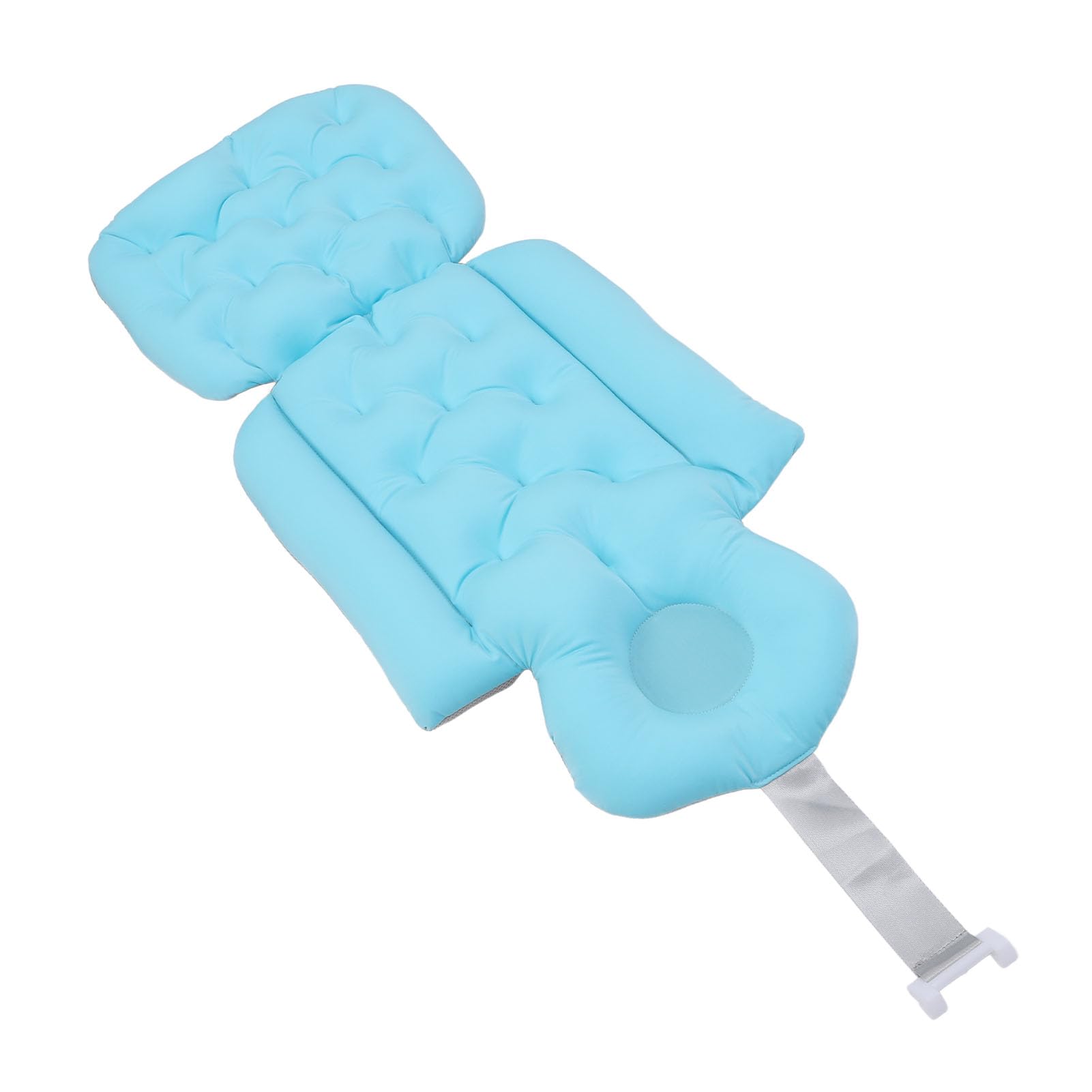 Almohada de Baño de Cuerpo Completo, Cojín Universal para Bañera, Fácil de Limpiar, Suave para el Baño (Azul)