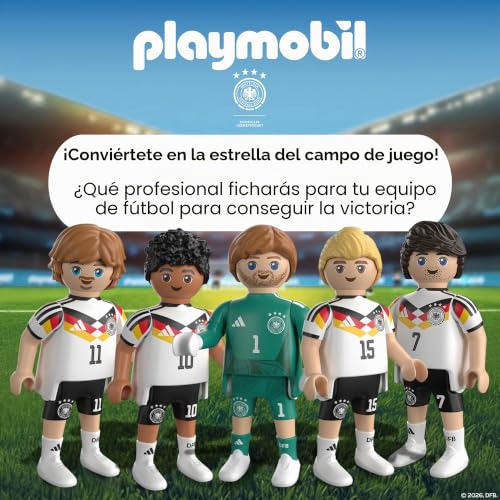 Miniatura 6 de PLAYMOBIL | DFB | Set de Jugadores Adeyemi y Stiller | Set de Juego de fútbol | Figuras de Juego de fútbol | 72256