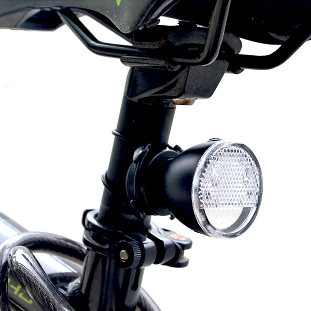 Mllepjdh Tail Light for Extra Bright LED Warning Bicycle Flashlight Brake Sensing Rear Lights USB Rechargeable Tail Light, White