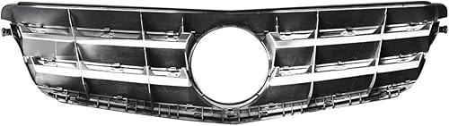 Miniatura 2 de Rejilla delantera del radiador del estilo deportivo plata para Mercedes-Benz C250 C300 C350 W204