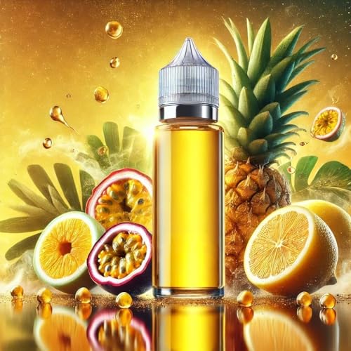 Splash de cítricos tropicales - Concentrado de aroma de piña, maracuyá y limón - Vegano - Sasami - 10ml