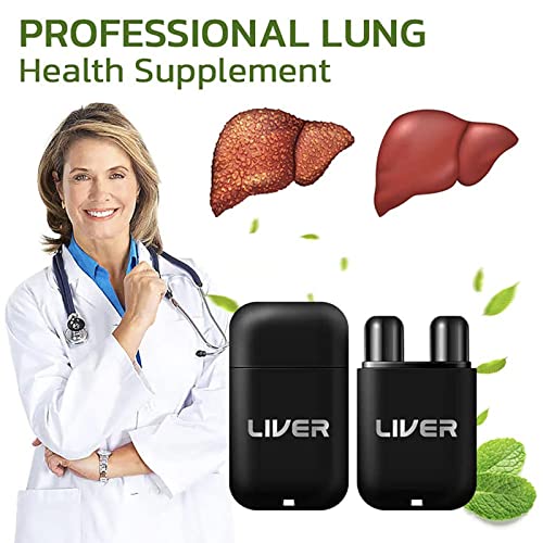 Vegan Liver Cleaning Nasal Herbal Box, 5 Flavors Nasal Herbal Box, Natural And Safe Essential Oils Inhalers (Lemon) #TOP1