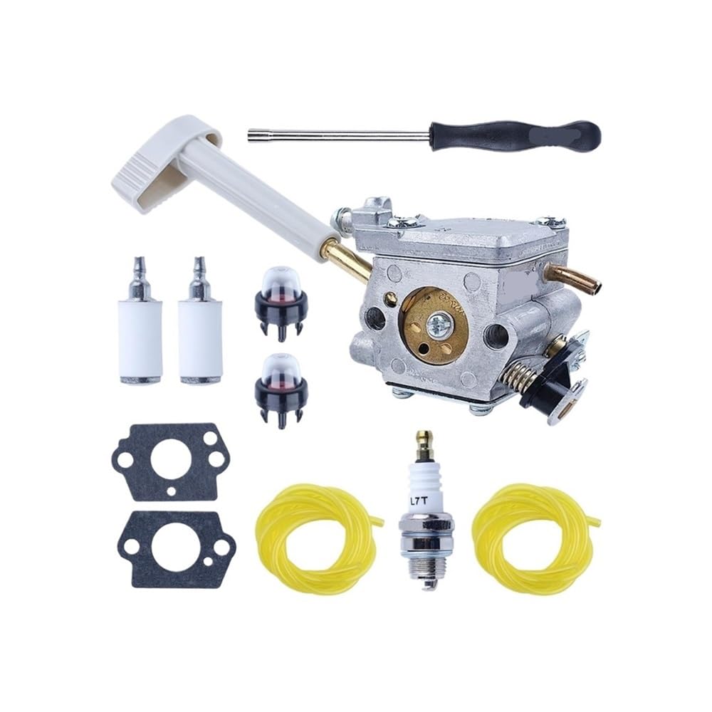 Herramientas de ajuste del carburador y del carburador compatibles con BP42 RY08420 RY08420A W, reemplazo de la línea de filtro de combustible 308054079 530069247