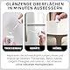 spot. Ausbesserungsfarbe für Trockenbauwänden, Beton, Metall, Ziegel, Fiberglas, Laminatverbundwerkstoffen und bestehenden lackierten Oberflächen, Weißer Glanz, 350 ml