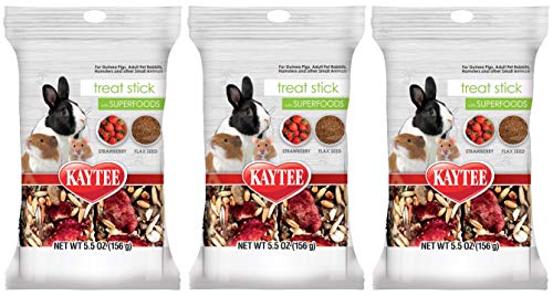 Kaytee 6 Pack of Small Pet Treat Sticks with Superfoods,