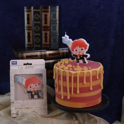 Bougie Ron Weasley Harry Potter PME figurine 3D détaillée pour gâteau d'anniversaire - 11