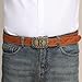 Btilasif Belt Buckles Men Western Cowboy Initial Letters ABCDJMR Mens Texas Rodeo Belt Buckle for Boys Girls (R)