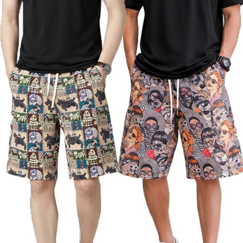 Image of Lymio Printed Short for Men|| Men Short || Stylish Look Design Shorts (Shorts-50-52)