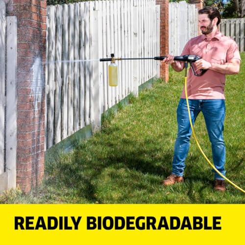 Kärcher House & Siding Cleaner, Removes Dirt, and Grime, Highly Concentrated, Makes up to 40 gal of Cleaner, Readily Biodegradable, For Pressure Washers - Thumbnail 4