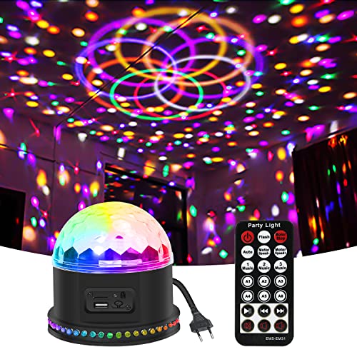 Luci Dj Luci Discoteca A Ritmo Di Musica Proiezione A Strobe ZKYMZL 288 LED RGB 3 -in-1 - Luci Da Palco Luci Da Discoteca Per Feste Strobo Discoteca