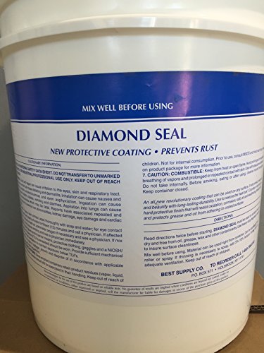 GlobMarble Antique White Water Based Pigmented Epoxy Coating (1Gal Kit)