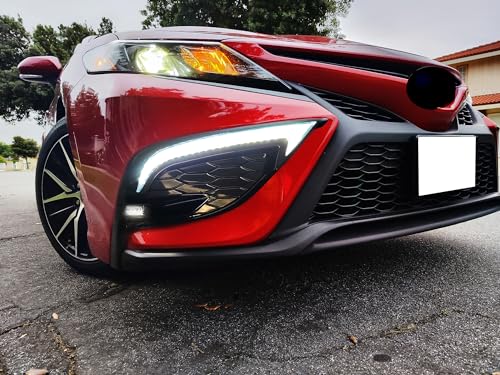 Kit de luces LED antiniebla iJDMTOY para Toyota Camry 2021-24 miniatura 4