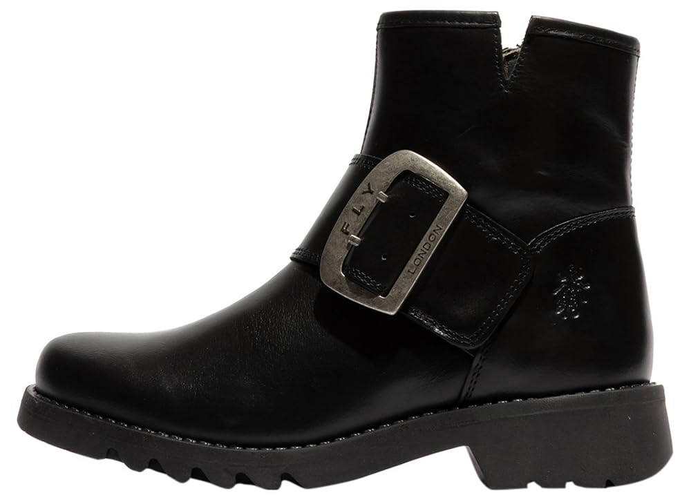 Fly London Women's RILY991FLY Ankle Boot, Black, 5 UK
