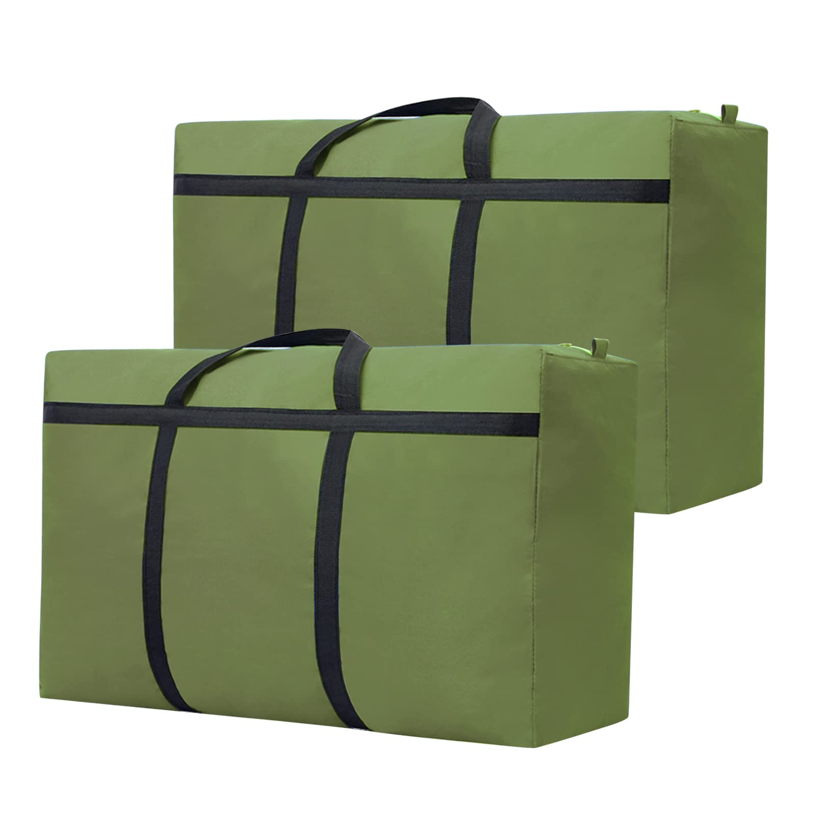 Heavy Duty Oversized Storage Bag for Moving, College Dorm, Traveling, Camping, Christmas Decorations, Packing Supplies, Organizer Tote, Reusable and Sustainable
