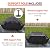 Arcedo 36 Inch Griddle Cover Compatible for Blackstone, Camp Chef 600, Nexgrill, Royal Gourmet, Heavy Duty Waterproof 4 Burner Flat Top Grill Cover, Includes Support Pole