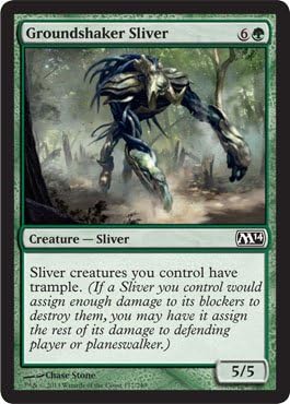 Magic The Gathering - Groundshaker Sliver - Magic 2014
