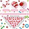 20-Pieces-Summer-Dog-Bandanas-Hawaiian-Style-Dog-Bandanas-Washable-Fruit-Dog-Bandanas-Triangle-Dog-Bibs-PET-Scarf-Assortment-Puppy-Kerchief-Accessories-for-Small-Medium-Pets-Dogs-Cats-X-Large Make Your Pet the Star of the Beach with Hawaiian Style Dog Bandanas