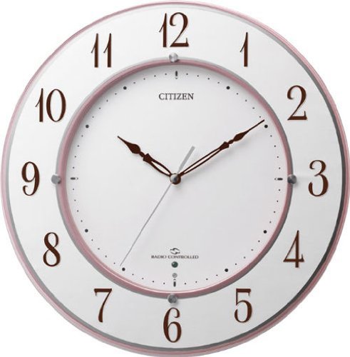 Amazon.co.jp: (シチズン/リズム時計) CITIZEN 高感度 電波 掛 時計