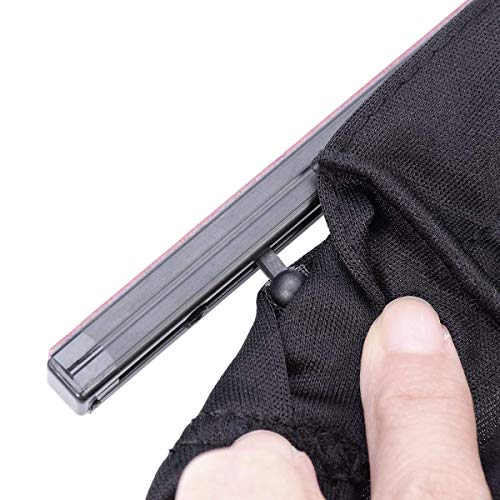 2Pcs Car Side Window Uv Protection Curtain Sun Shade Vehicle Slidable Retractable Window Shield For Sedan Suv #TOP2