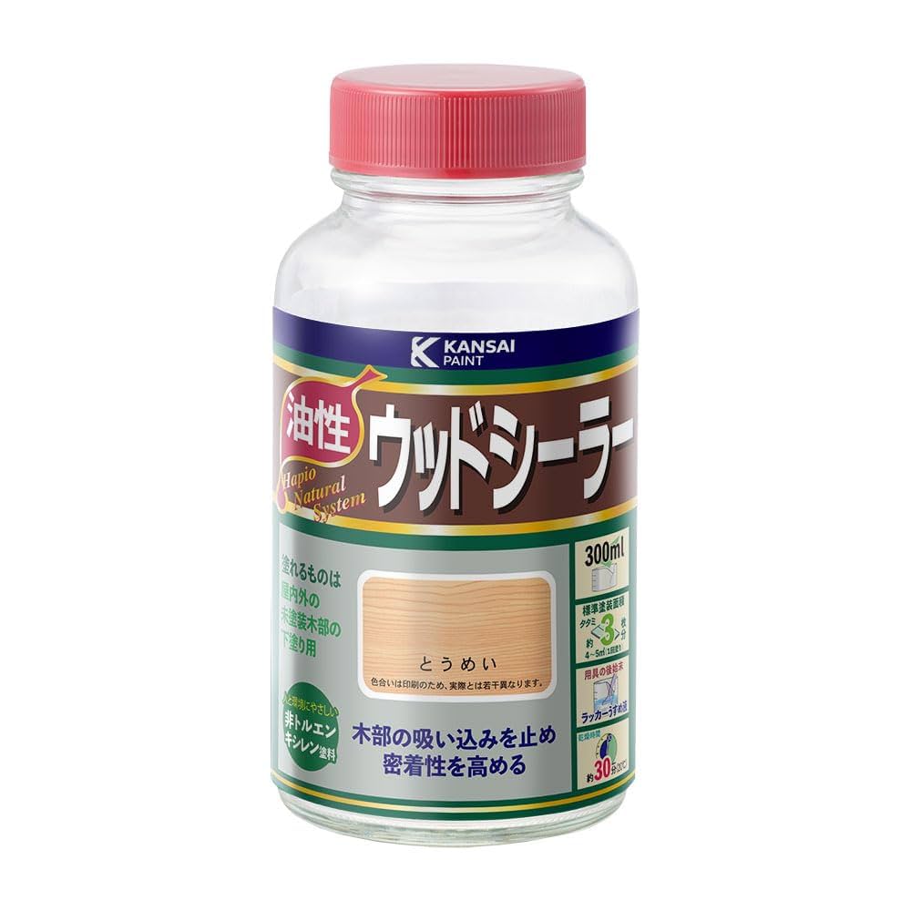 Amazon | カンペハピオ ペンキ 塗料 油性 ニス シーラー 速乾性