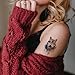 JoyfulGlam Wolf Temporary Tattoos, Animal Tattoos Temporary, Wolf Birthday Party Decorations, Animals Party Supplies Favors, Goodie Bags Stuffers