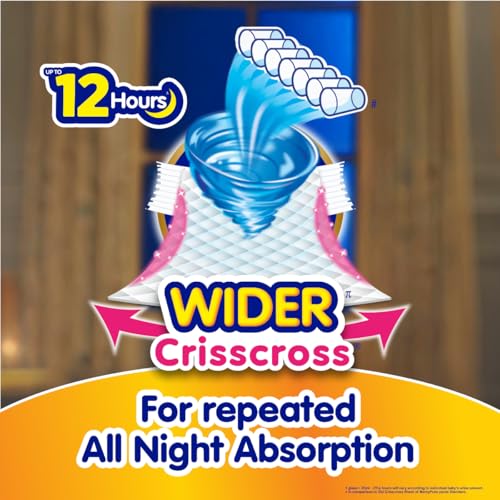 Image of Mamypoko Pants All Night absorbPant Style Baby Diapers (XXL) 40 CountIdeal for 15-25Kgs|All Night Absorption|Wider Crisscross Sheet|Gentle Coco Care12hr Leakage Protection Prevents Heaviness.