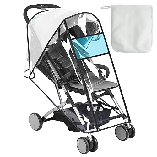 Regenverdeck Kinderwagen Orzbow Universal Regenschutz Für Kinderwagen - Wasserdicht & Atmungsaktiv Mit Fenster, Passt Für Alle Modelle Universal Regenschutz Baby