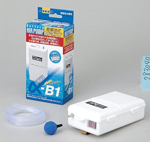 ニッソー 乾電池式エアーポンプ α-B1