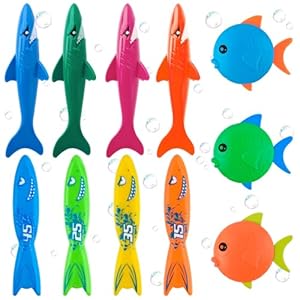 Wugu Zabawki do Nurkowania 11-częściowy Zestaw