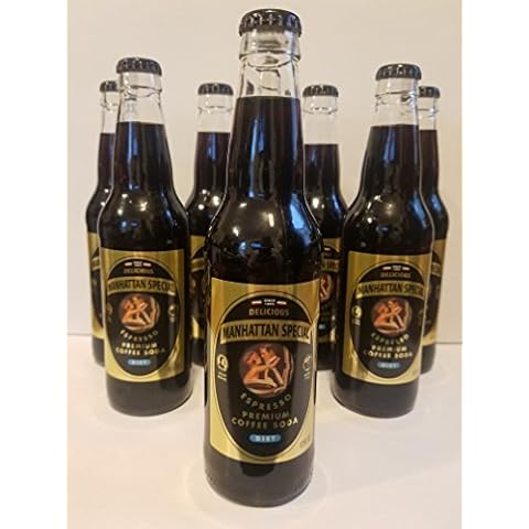 8 Bottles of Diet Manhattan Special Expresso Coffee Soda - (12oz. Size Bottles) Cover