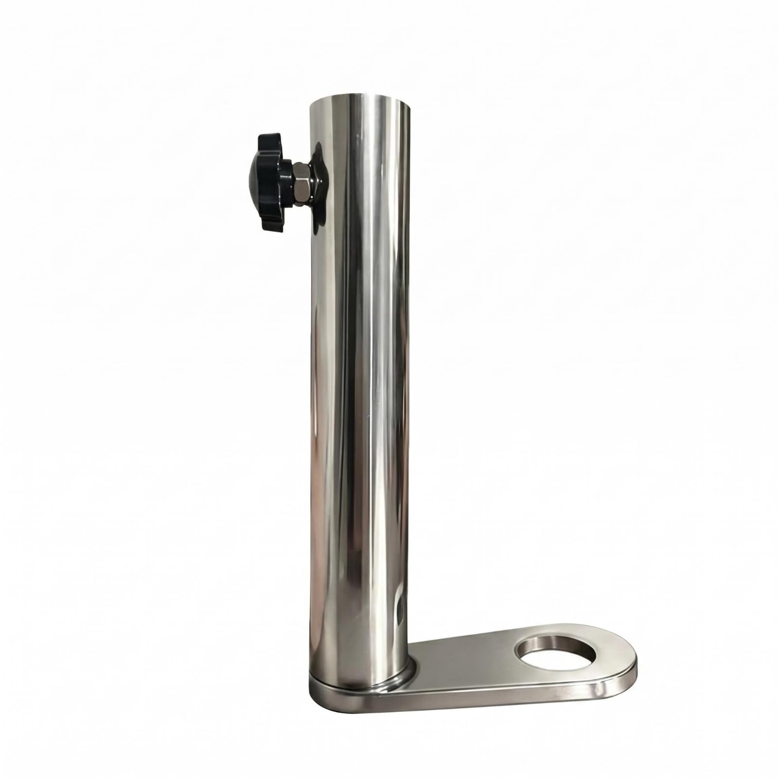 Vehicle Hitch Flag Pole Holder Heavy Duty Hitch Flag Pole Base Metal Vehicle Accessory for Trail Riding, L Bracket-image-44