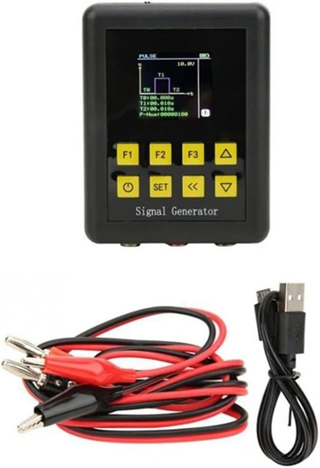 Signal Generator Adjustable Handheld Pulse Frequency Generator For PWM, Pulse, Signal Source, Sine Mode Handheld Function Generators