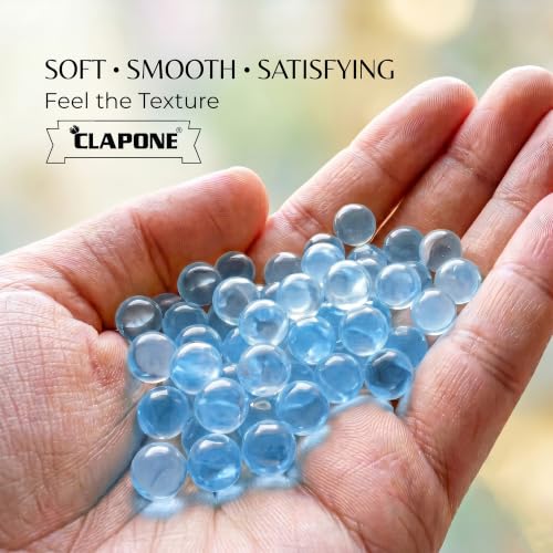Image of Gel Balls 7-8mm Water Bullets for Blaster Gun, High Absorbent Water Beads Ammo, Non-Toxic Gel Blaster Refill Balls for Shooting Practice, Decoration & Play (Blue, 50000 Pcs)
