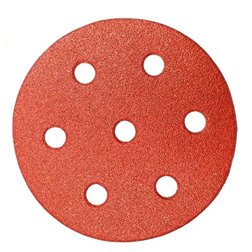 90mm Punched Sanding Discs MIRKA Sandpaper Pads Orbital (430) fits FESTOOL RO 90 DX Pack of 25 (P120)