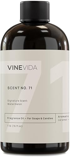 Miniatura 577 de VINEVIDA [4 onzas] Aceite de fragancia de madera de teca de caoba para fabricación de velas y fabricación de jabón, aromas de velas prémium para