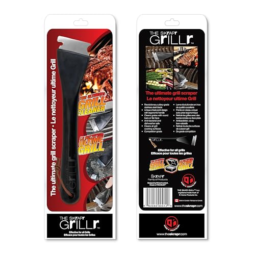 THE SKrAPr GrILLr: Multipurpose Stainless Steel Scraper for Grills, Griddles & More!