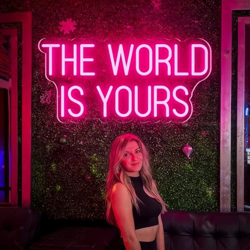 Image of Ulalaza LED Neon Sign Night Light for Wall Party Decor Bedroom Room Bar Wedding Home Birthday Art Decoration Christmas with USB Chain Light Modulator 5v (Lets Party Blue)