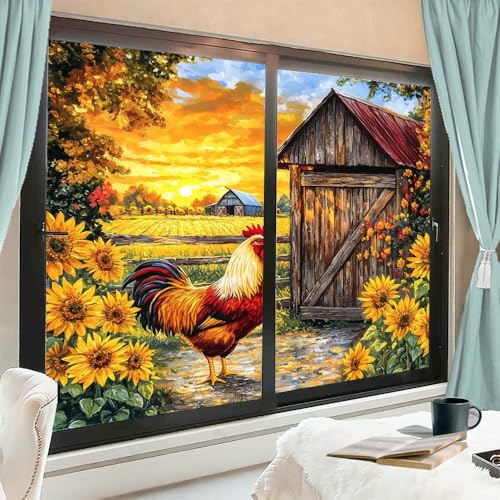 Vinilo adhesivo decorativo para ventana 2 piezas miniatura 1