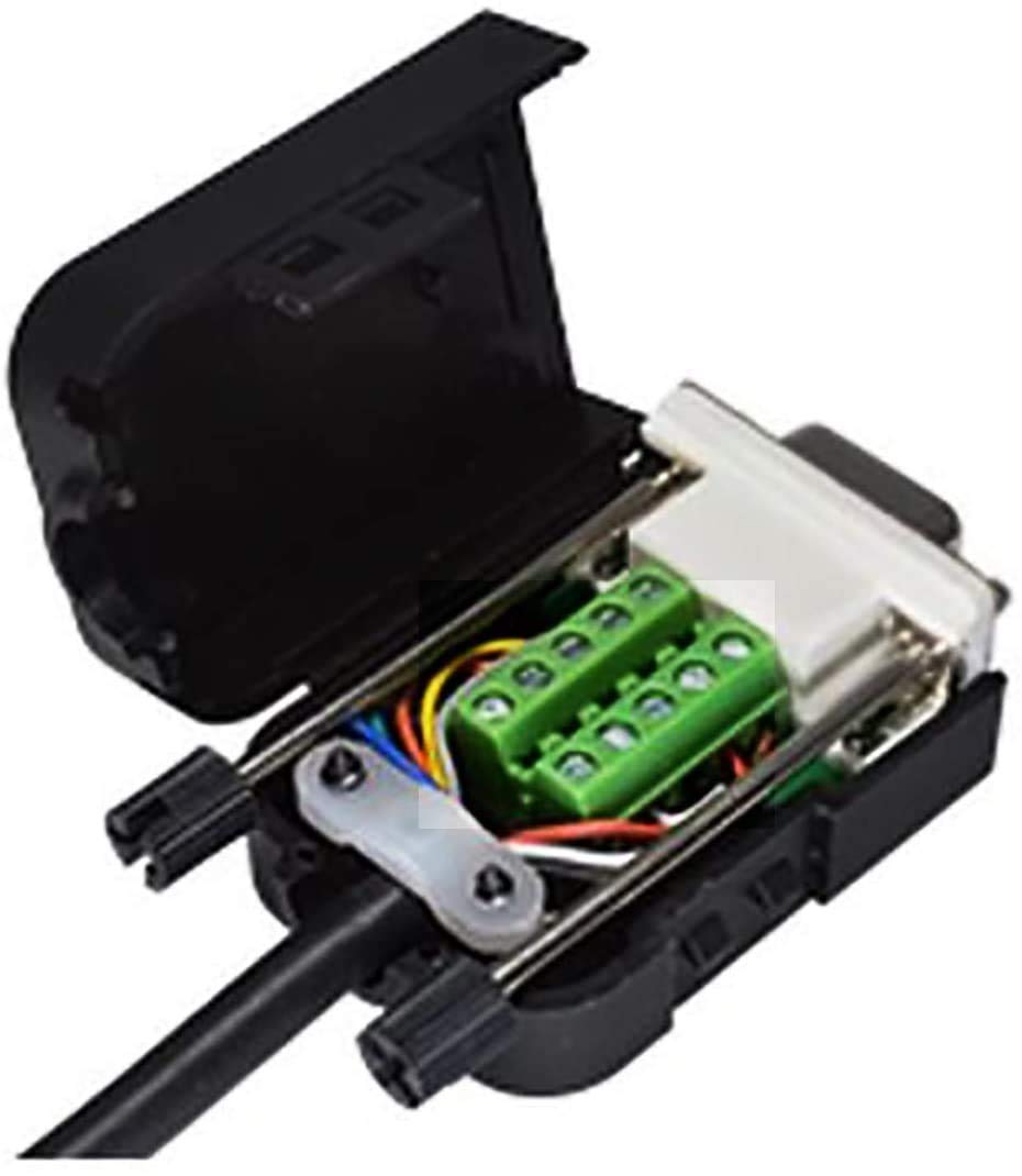4 Pezzi DB9 Senza Saldatura RS232 D-Sub Seriale a terminale a 9 Pin Connettore Adattatore Femmina Scheda di Breakout (con Dado)