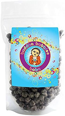 3 Kilo 5 Minute Black Tapioca Pearls (6.6 Lb) By Buddha Bubbles Boba