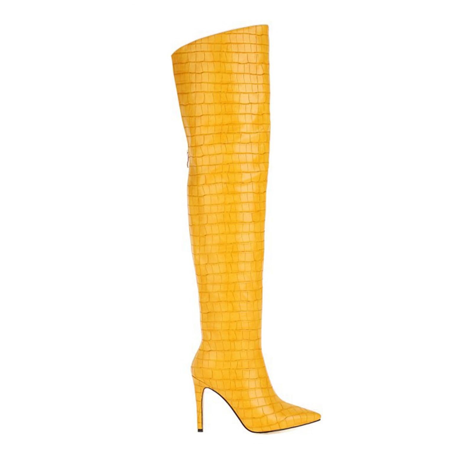 Bottes bout pointu chic pour les soirées élégantes et sorties habillées en hiver - 6