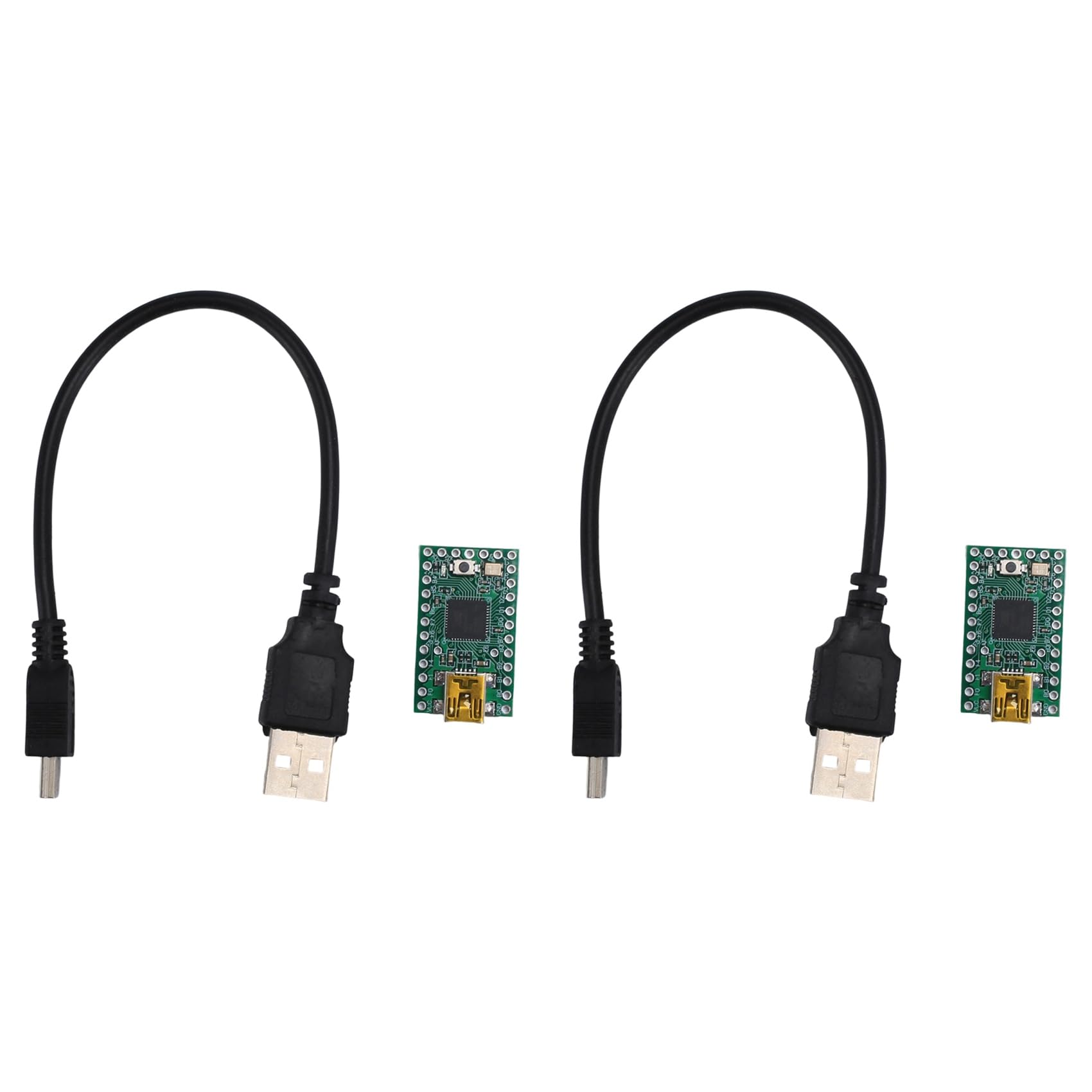 Teensy 2.0 USB AVR placa de desarrollo ATMEGA32U4 controlador mini placa de expansión con cable 8