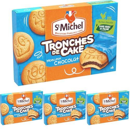 Gâteaux Tronches De Cake Moelleux St Michel La Boîte De 6 Gâteaux De - vue 8