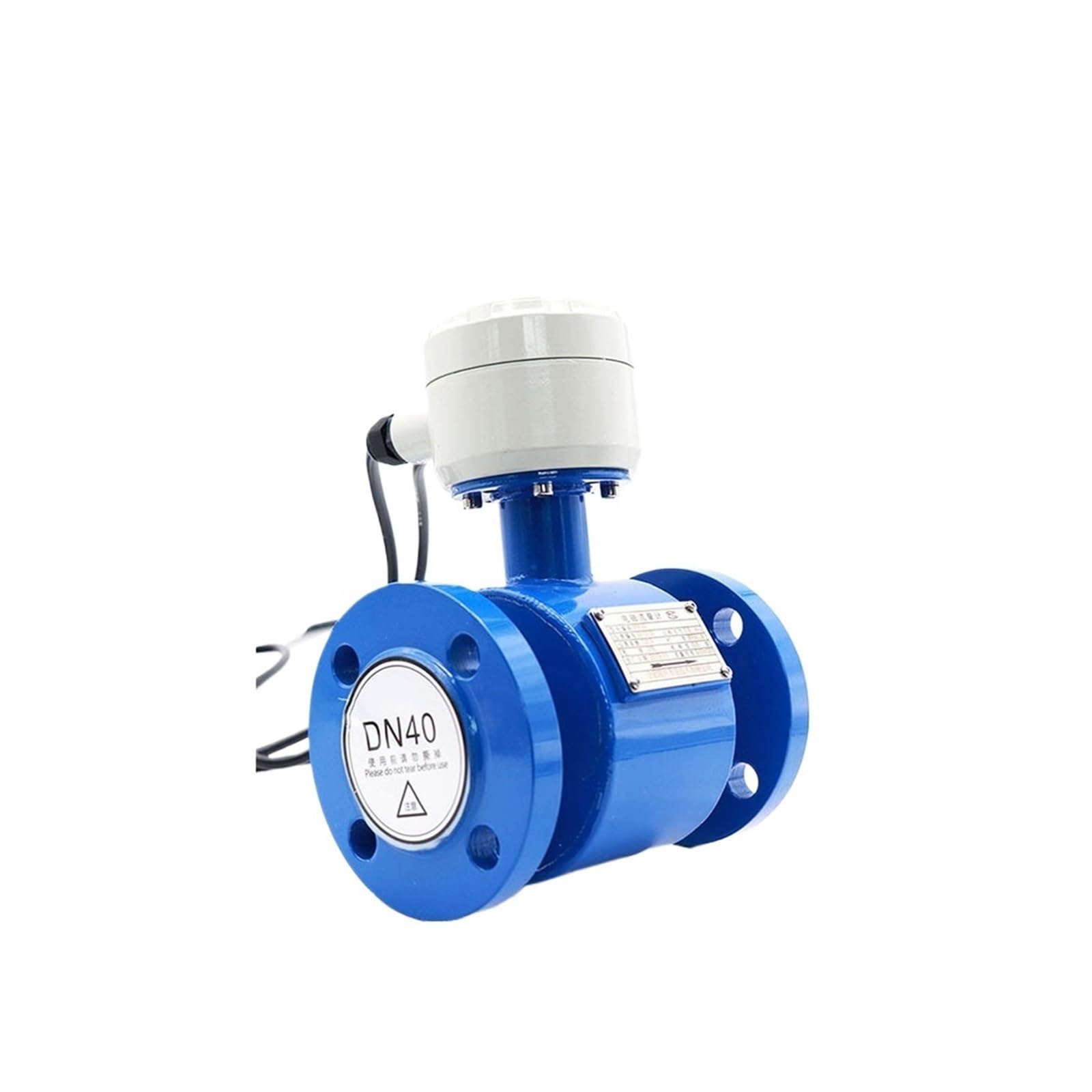 BALYDLUL Electromagnetic flowmeter integrated split liquid pipeline type with digital display(DN20 PTFE)
