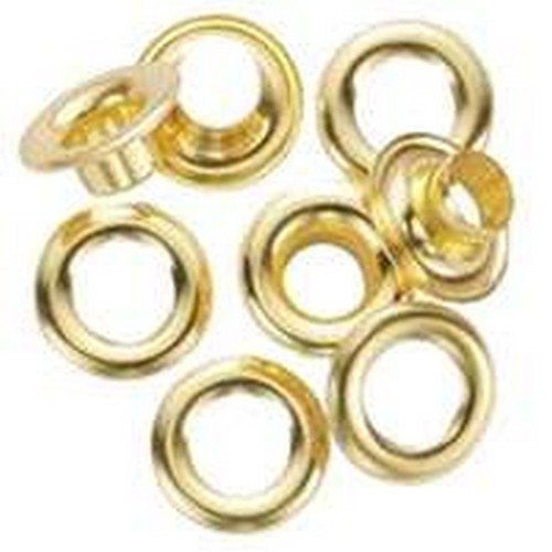 General 1261-0 #0 Brass Grommet Refills 24 Count