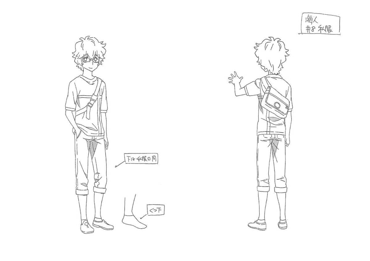 Amazon.co.jp: 102枚 設定資料集 あの夏で待ってる/検: アニメ