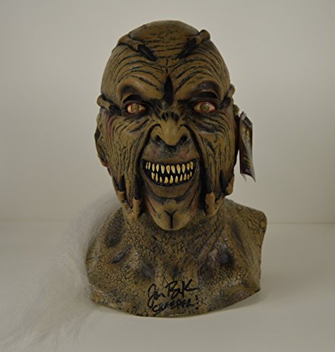 Jonathan Breck Signed Jeepers Creepers Mask Autographed #TOP27