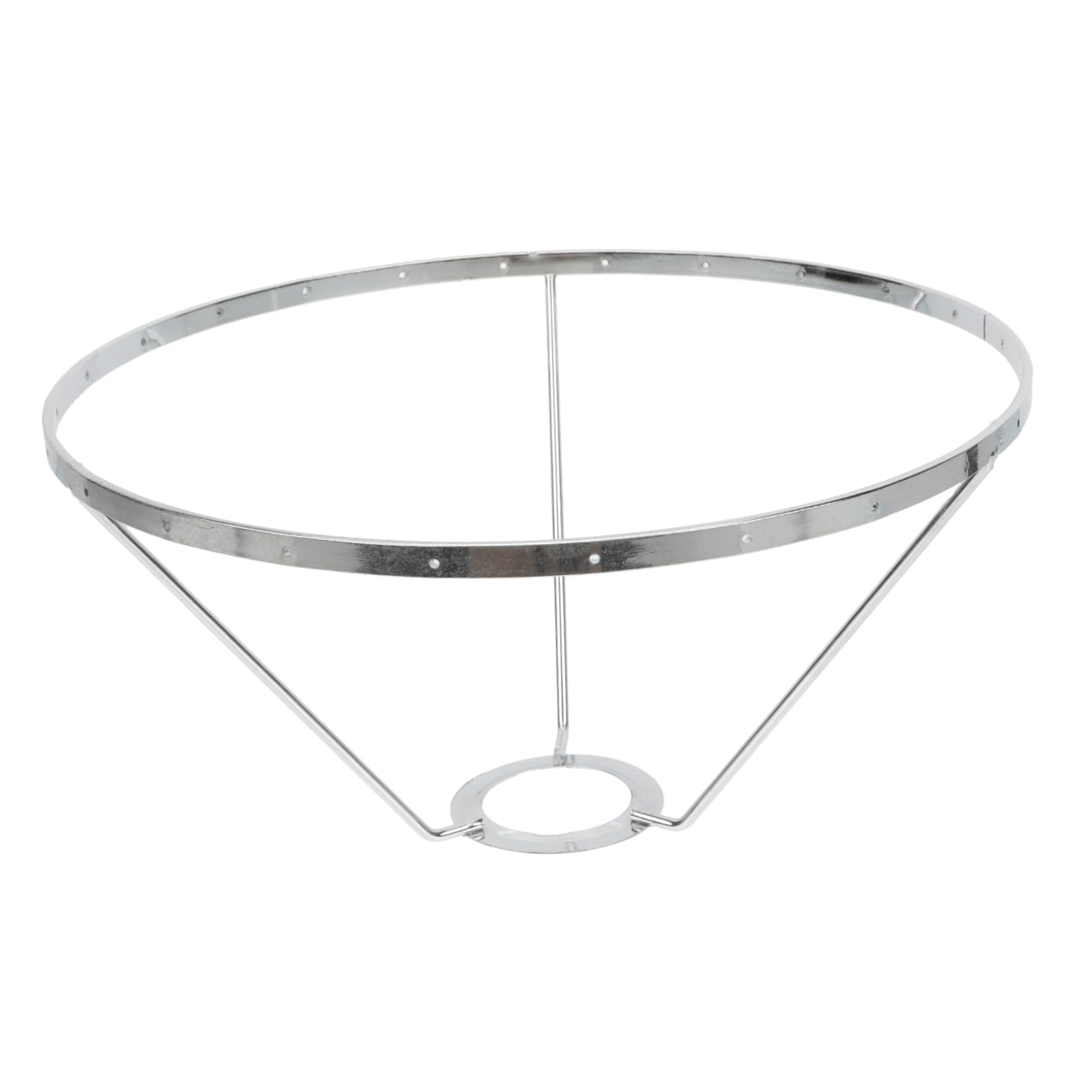 LALAFINA DIY Lampshade Holder Frame Sturdy Lamp Accessory for Desk Ceiling Lights Smooth Surface for Home Office Decor Great Present for DIY Enthusiasts